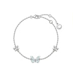 Bracelet Papillon Bleu Rêve Lumineux
